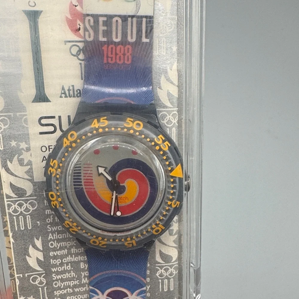 Swatch Seoul 1988 Olympic Scuba SDZ100 Watch – Swiss Made